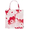Marimekko Taschen^Pieni Unikko Häävähdys Tragetasche, pink - rot