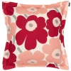 Marimekko Kissen^Pieni Unikko Kissenbezug, 50 x 50 cm, Baumwolle - Dark Cherry - Rose