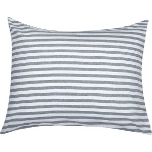 Marimekko Bettwäsche^Tasaraita Kopfkissenbezug, grau/weiß