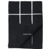 Marimekko Badezimmertextilien^Tiiliskivi Handtuch, schwarz - weiß