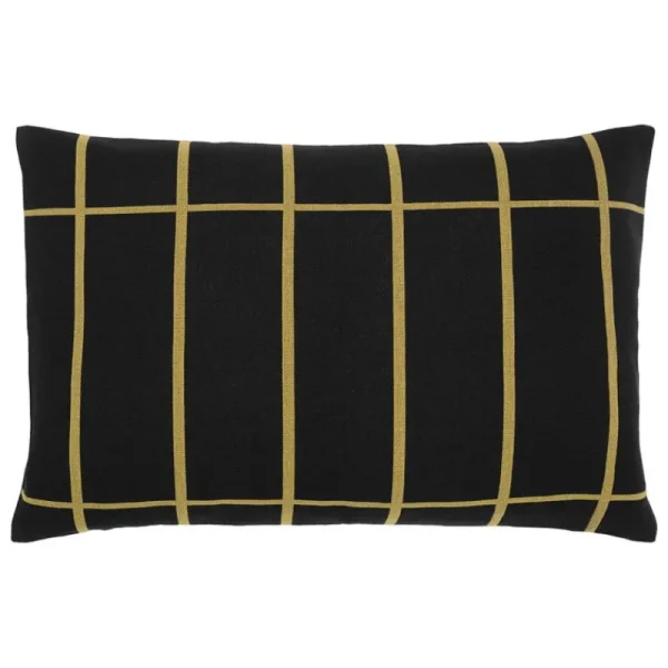 Marimekko Kissen^Tiiliskivi Kissenbezug, 40 x 60 cm, Schwarz - Gold