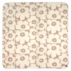 Marimekko Decken Und Überwürfe^Unikko Doppelbett-Überwurf, 260 × 260 cm, Beige - Naturweiß