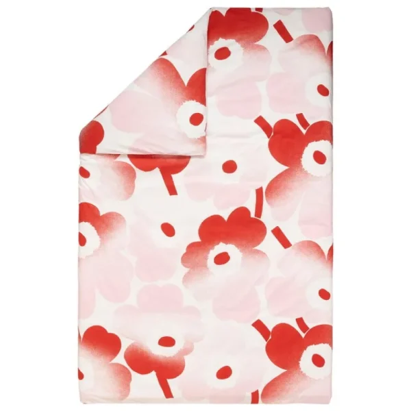 Marimekko Bettwäsche^Unikko Häävihdys Bettwäscheset, 150 x 210 cm, pink - rot