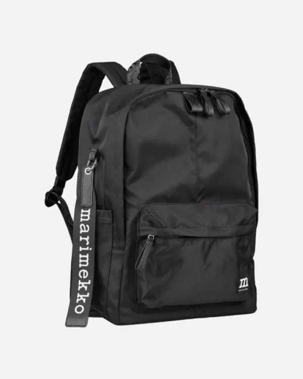Marimekko Taschen^Zip Top Rucksack Solid, schwarz