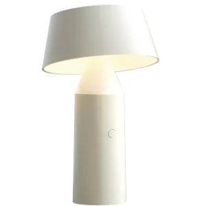 Marset Tischlampen | Tragbare Lampen-Bicoca Tischleuchte, Cremeweiß