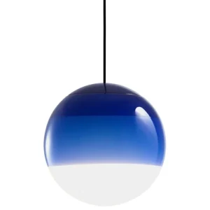 u00d6rsju00f6 Deckenleuchten-Marset Dipping Light 40 Pendelleuchte, blau