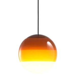Made By Hand Deckenleuchten-Marset Dipping Light 13 Pendelleuchte, Bernsteingelb