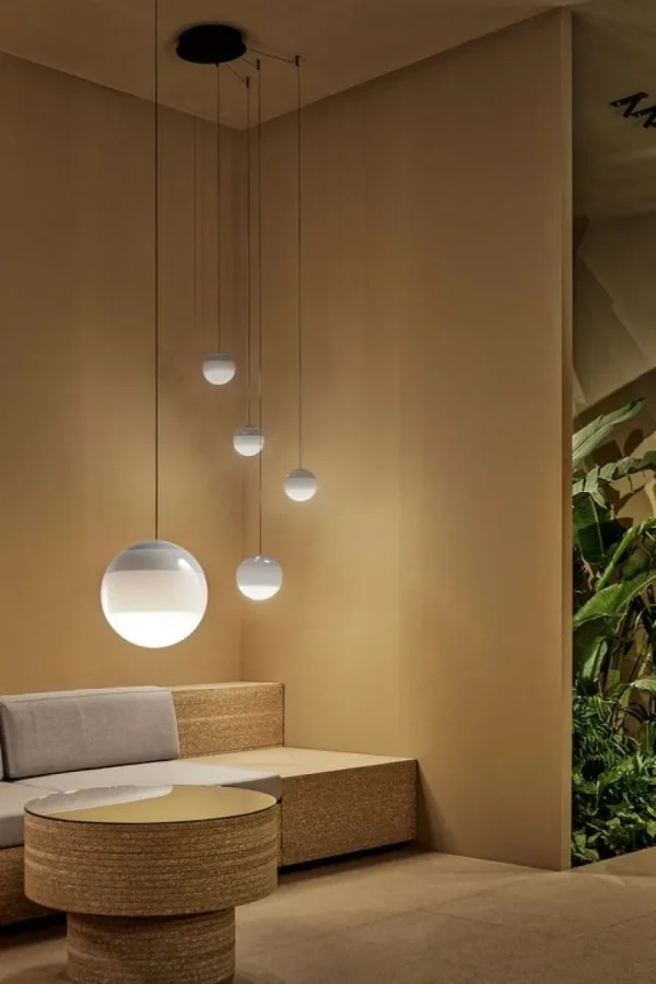 Marset Deckenleuchten-Dipping Light 30 Pendelleuchte, Weiß