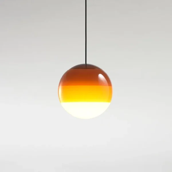 Made By Hand Deckenleuchten-Marset Dipping Light 13 Pendelleuchte, Bernsteingelb