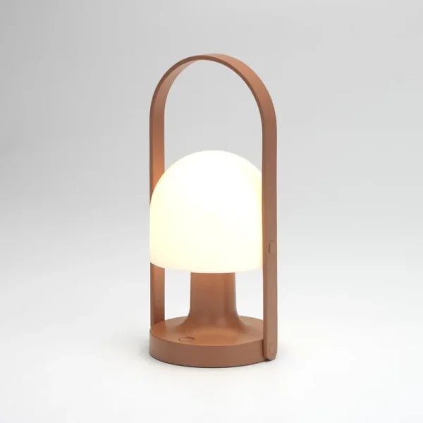 Pholc Tischlampen | Tragbare Lampen-Marset FollowMe Lampe, terracotta