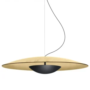 Tom Dixon Deckenleuchten-Marset Ginger 60 Pendelleuchte, gebürstetes Messing