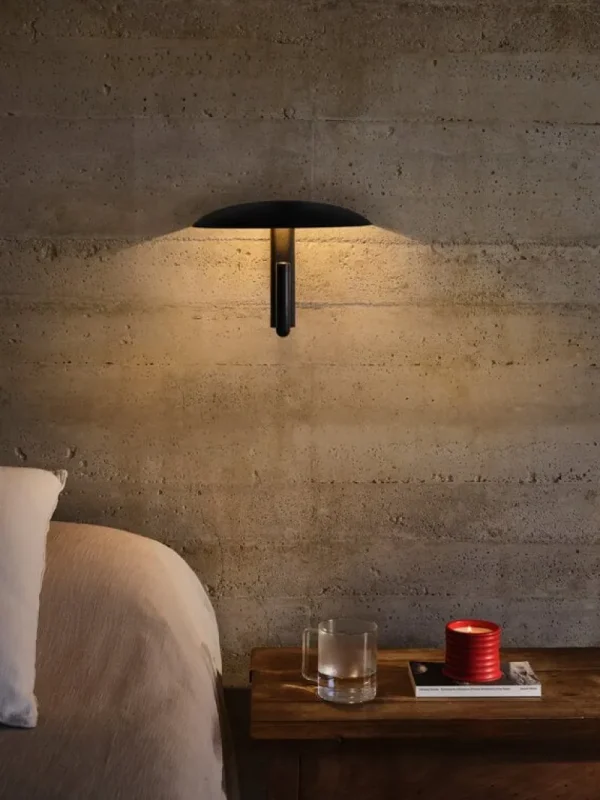 Artemide Wandleuchten-Marset Konoha Wandleuchte, schwarz