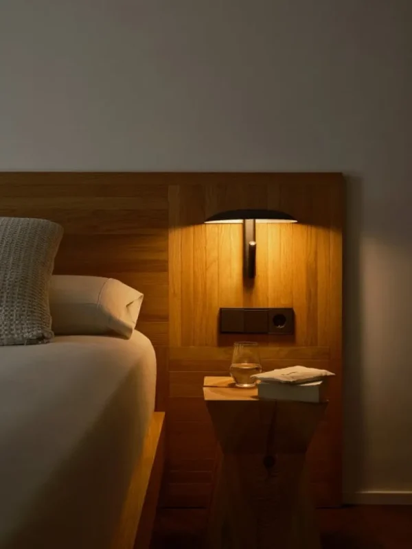 Artemide Wandleuchten-Marset Konoha Wandleuchte, schwarz