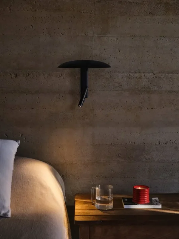 Artemide Wandleuchten-Marset Konoha Wandleuchte, schwarz