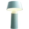 Marset Tischlampen | Tragbare Lampen-Tischleuchte Bicoca, hellblau