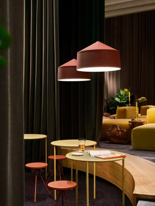 Pilke Lights Deckenleuchten-Marset Zenc Pendelleuchte, Rosa