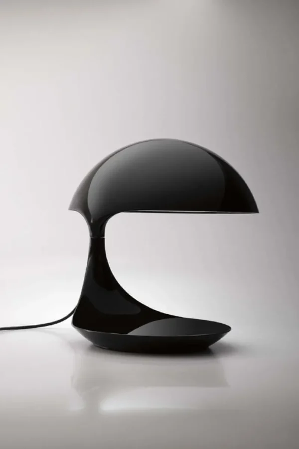 ferm LIVING Tischlampen-Martinelli Luce Cobra Tischleuchte, schwarz