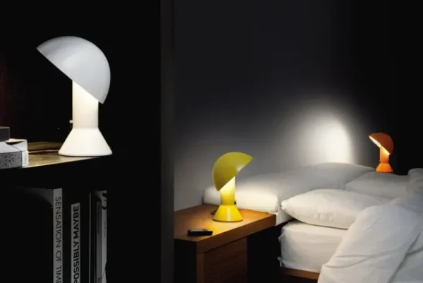 Marset Tischlampen-Martinelli Luce Elmetto Tischleuchte, Weiß