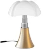 DCWu00e9ditions Tischlampen-Martinelli Luce Pipistrello Medium Tischleuchte, dimmbar, Messing