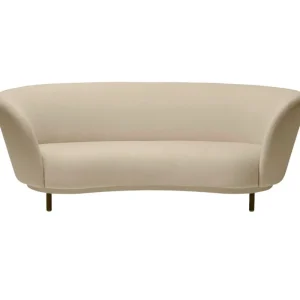 Muuto Sofas Und Liegen-Massproductions Sofa Dandy, 2-Sitzer, beige Hallingdal 200