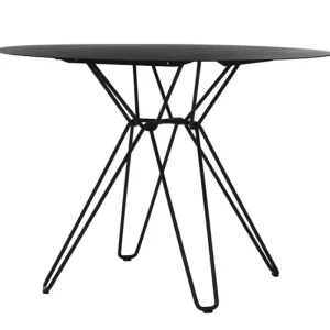 Massproductions Terrassenmöbel^Tio Esstisch, 100 cm, Schwarz