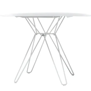 Massproductions Terrassenmöbel^Tio Esstisch, 100 cm, Weiß