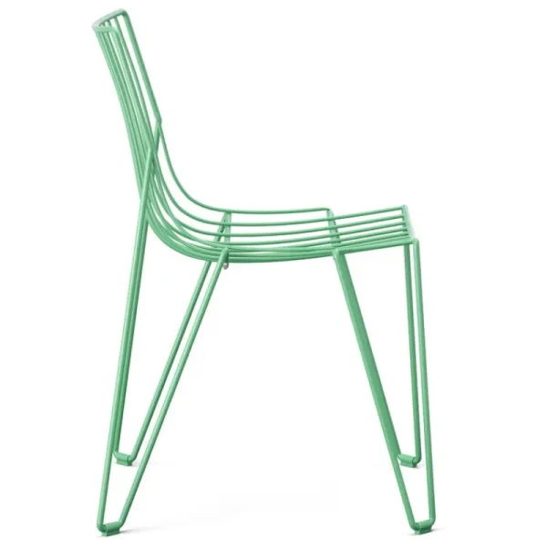Massproductions Terrassenmöbel | Sitzgelegenheiten^Tio Stuhl, Oilcloth Green