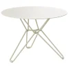 Massproductions Terrassenmöbel | Tische^Tio Tisch, 60 cm, niedrig, Elfenbeinweiß