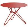 Massproductions Terrassenmöbel | Tische^Tio Tisch, 60 cm, niedrig, Purpurrot