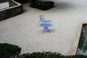 Massproductions Terrassenmöbel | Tische^Tio Tisch, 60 cm, niedrig, Overseas Blue