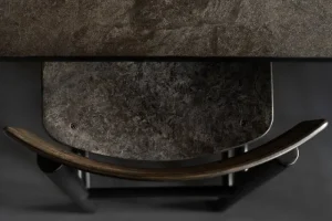 Normann Copenhagen Sitzgelegenheiten-Mater Conscious Chair 3162, Buche schwarz - Coffee Waste Black