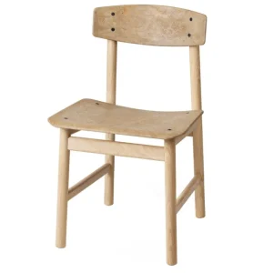 HAY Sitzgelegenheiten-Mater Conscious Chair 3162, Eiche geseift - Coffee Waste Light