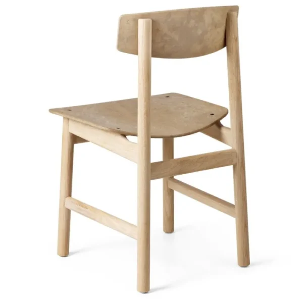 HAY Sitzgelegenheiten-Mater Conscious Chair 3162, Eiche geseift - Coffee Waste Light