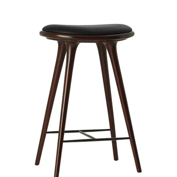 Finnish Design Shop Sitzgelegenheiten-Mater High Stool, 69 cm, dunkel gebeizte Buche