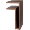 Maze Zeitschriftenständer | Regale^F Shelf, links, Nussbaum
