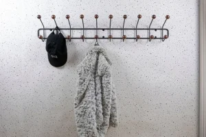 Maze Garderoben Und Kleiderbügel^Horizontaler Garderobenständer Bill, L, Schwarz – Esche Nussbaum