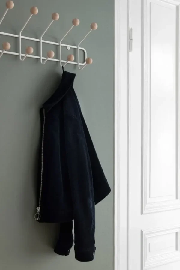 Maze Garderoben Und Kleiderbügel^Wandgarderobe Bill Horizontal, weiß