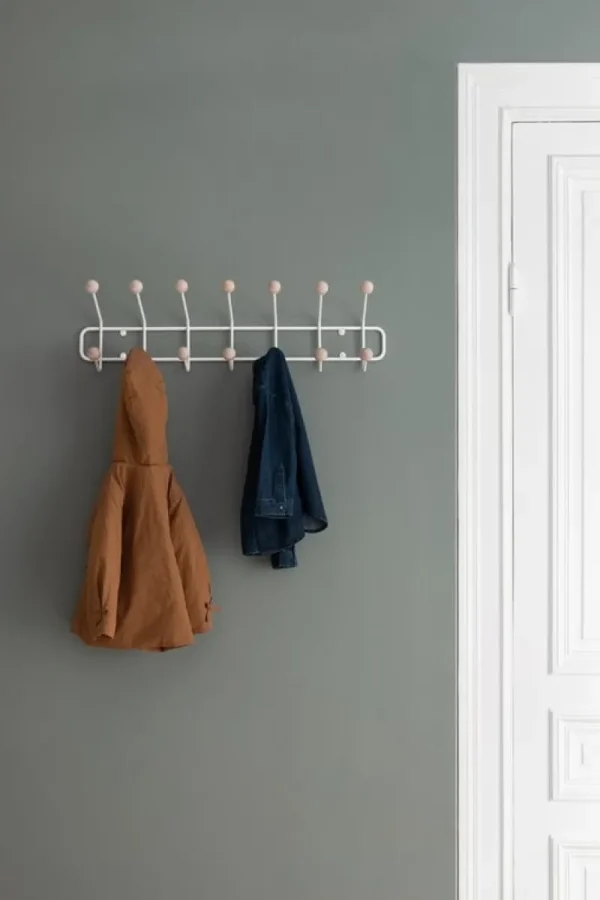 Maze Garderoben Und Kleiderbügel^Wandgarderobe Bill Horizontal, weiß