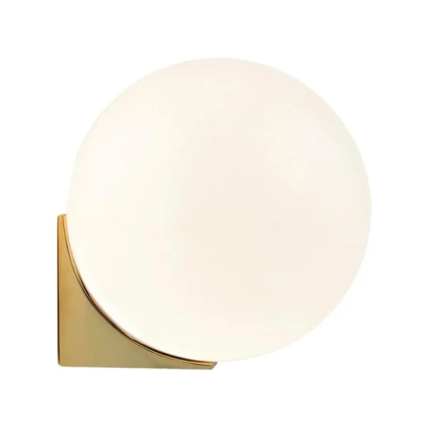Secto Design Wandleuchten-Michael Anastassiades Brass Architectural Collection Wandleuchte 150, poliertes Messing