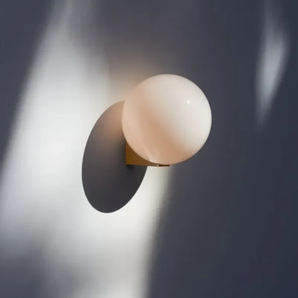 Secto Design Wandleuchten-Michael Anastassiades Brass Architectural Collection Wandleuchte 150, poliertes Messing