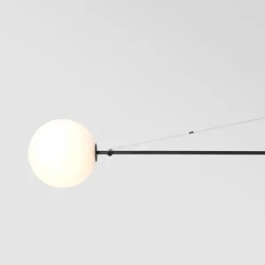 Tom Dixon Deckenleuchten-Michael Anastassiades Mobile Chandelier 2, schwarz patiniertes Messing