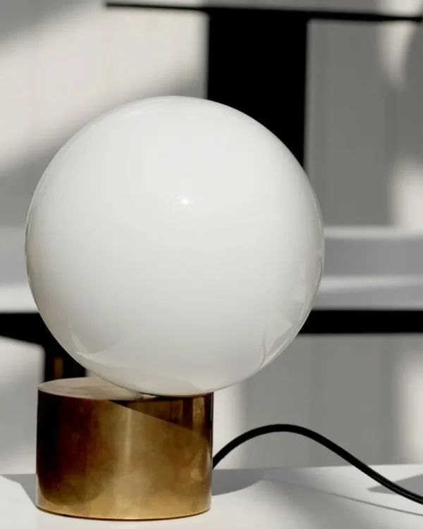 Iittala Tischlampen-Michael Anastassiades Tip of the Tongue Tischleuchte, poliertes Messing