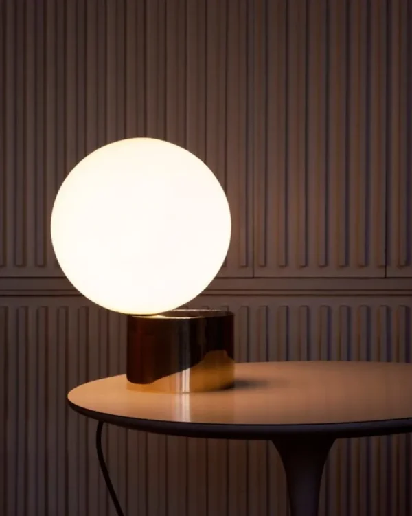 Iittala Tischlampen-Michael Anastassiades Tip of the Tongue Tischleuchte, poliertes Messing