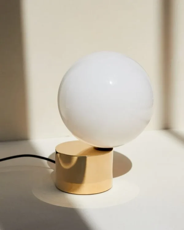 Iittala Tischlampen-Michael Anastassiades Tip of the Tongue Tischleuchte, poliertes Messing