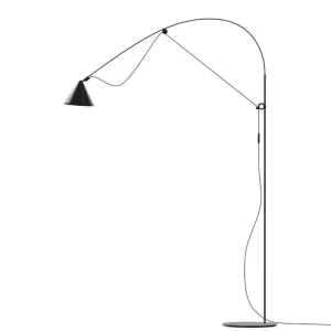 Foscarini Stehleuchten-Midgard AYNO L Stehleuchte, 3000K, Schwarz