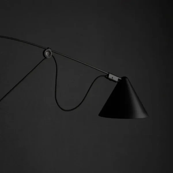 Foscarini Stehleuchten-Midgard AYNO L Stehleuchte, 3000K, Schwarz