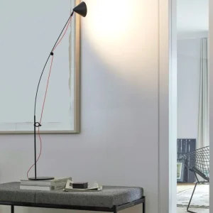 Stilnovo Schreibtischlampen | Tischlampen-Midgard AYNO S Tischleuchte, 3000K, Schwarz - Orange