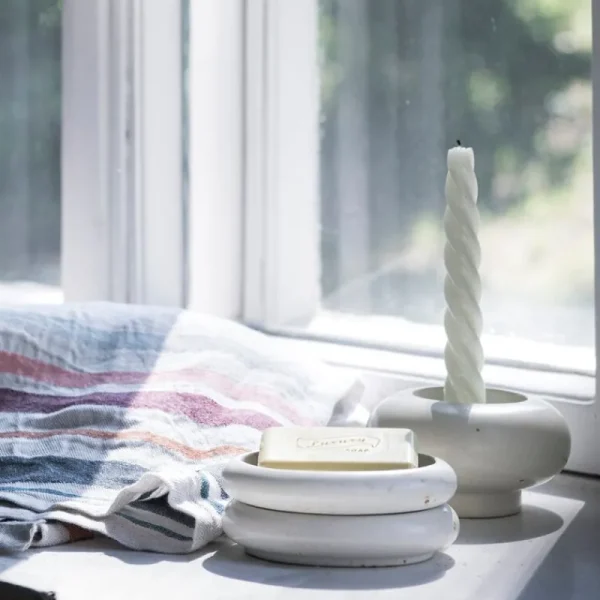 Iittala Kerzen Und Kerzenhalter-Mifuko Kandili Kerzenhalter A, Cremeweiß