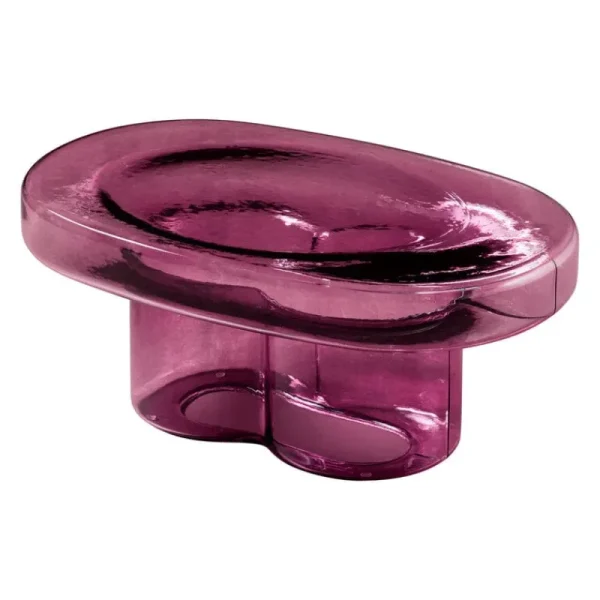 Viccarbe Tische-Miniforms Couchtisch Soda Oval, amethyst