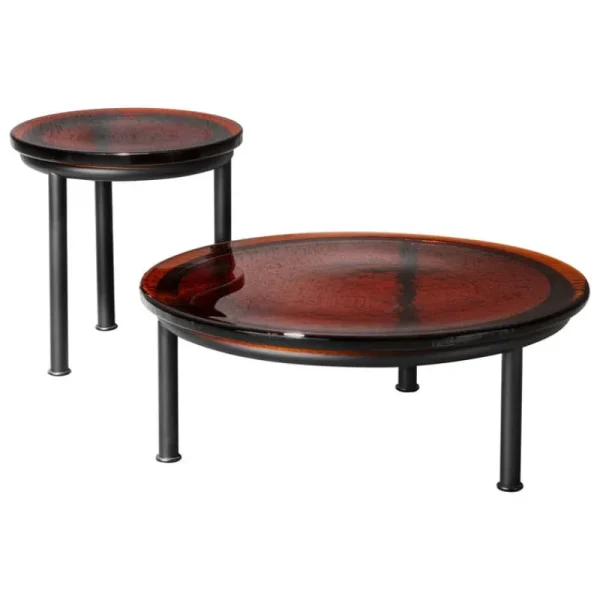 GUBI Tische-Miniforms Zigo Couchtisch, Bernsteingelb